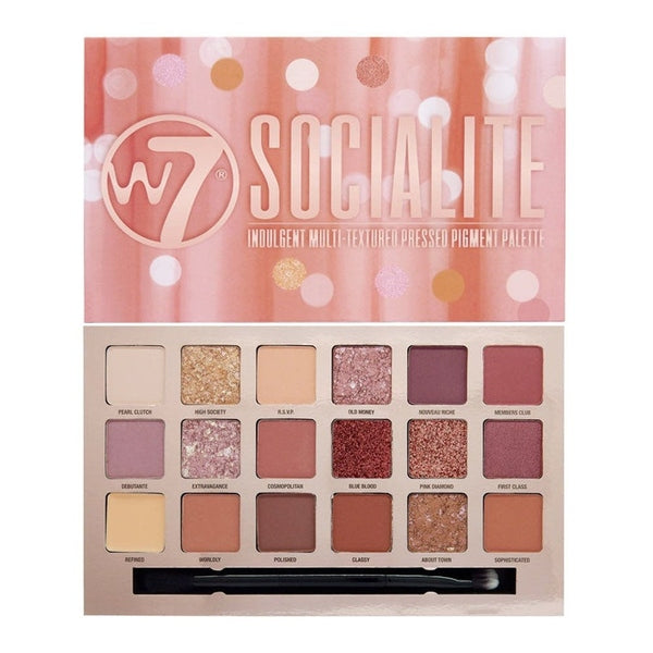 W7 Eye Shadow Palette 17g - Socialite