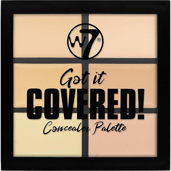 W7 Got It Covered Concealer Palette -  6 Creamy