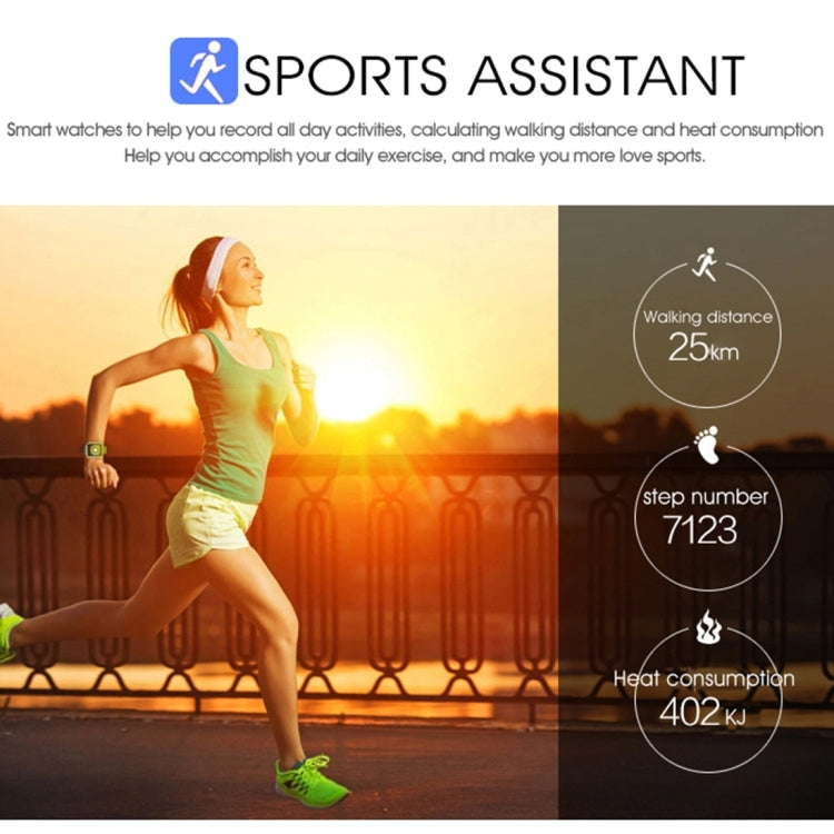 Q18 1.54 inch TFT Screen MTK6260A 360MHz Bluetooth 3.0 Smart Watch Phone, 128M + 64M Memory(Gold)