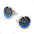 Working 'Batman' Watch Cufflinks In Black And Blue