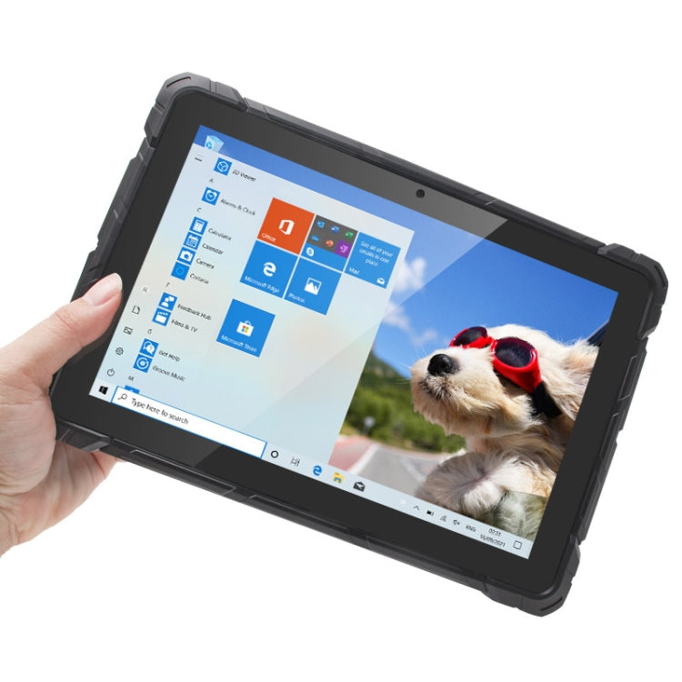 IP67 Waterproof Shockproof Dustproof, Windows 11, Intel Celeron J4105 Quad Core, Support WiFi / Bluetooth / RJ-45, US Plug, WinPad W108