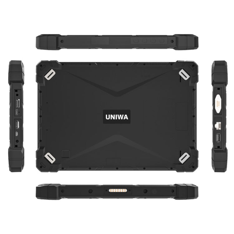 IP67 Waterproof Shockproof Dustproof, Windows 11, Intel Celeron J4105 Quad Core, Support WiFi / Bluetooth / RJ-45, US Plug, WinPad W108