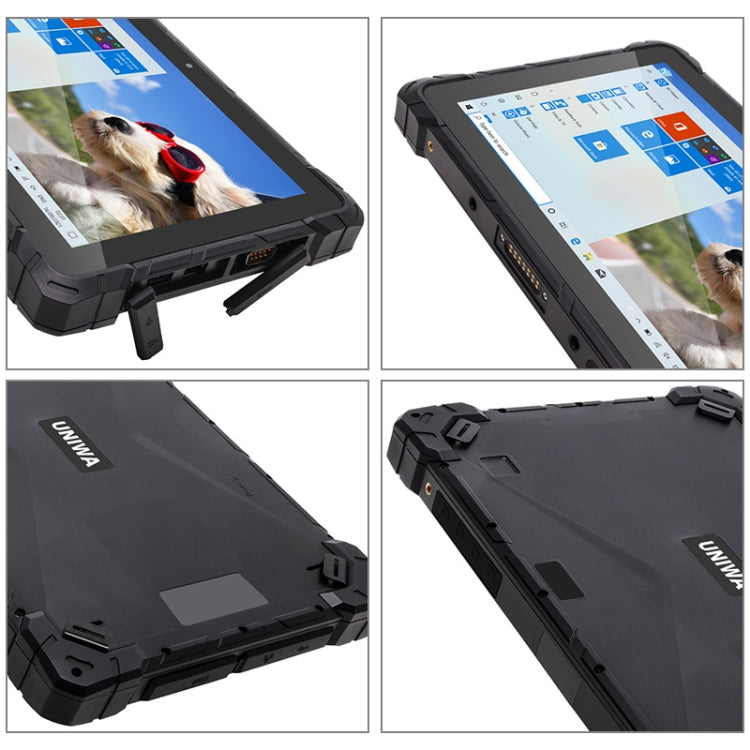 IP67 Waterproof Shockproof Dustproof, Windows 11, Intel Celeron J4105 Quad Core, Support WiFi / Bluetooth / RJ-45, US Plug, WinPad W108
