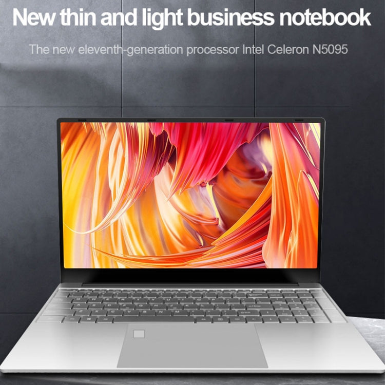 H15 15.6 inch Ultrathin Laptop, 16GB+256GB, Windows 11 Intel Celeron N5095 Quad Core, EU Plug, N5095 16GB+256GB
