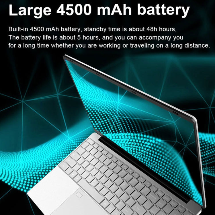 H15 15.6 inch Ultrathin Laptop, 16GB+256GB, Windows 11 Intel Celeron N5095 Quad Core, EU Plug, N5095 16GB+256GB