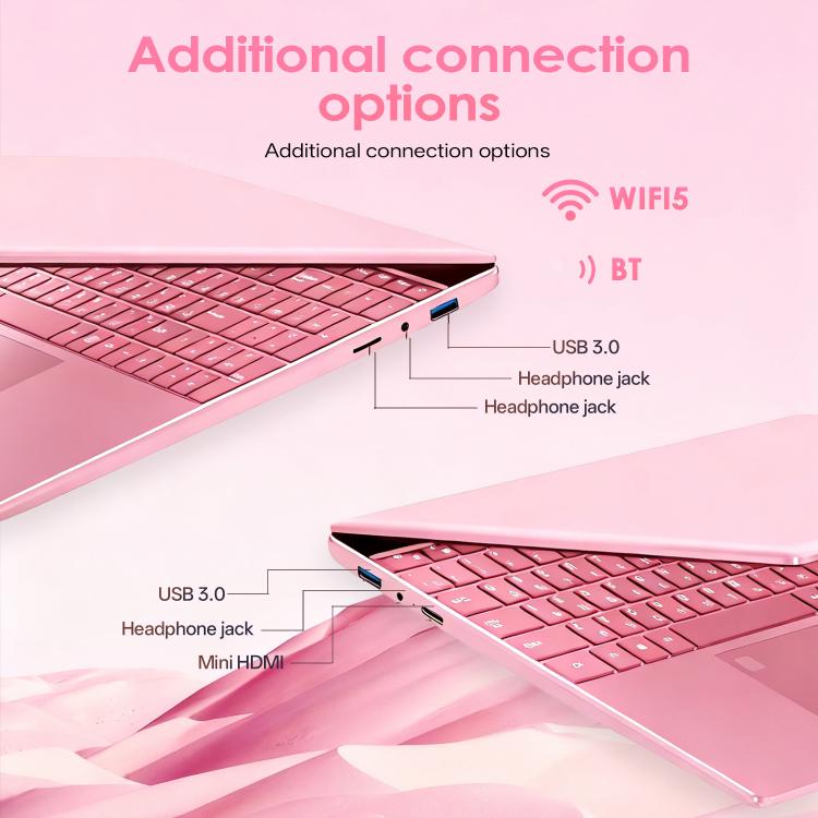 GXMO T152J 15.6 inch Laptop, 16GB+512GB, Windows 11 Pro Intel Celeron N5100 Quad Core, Support Fingerprint Unlock, UK Plug, 16GB+512GB, UK Plug