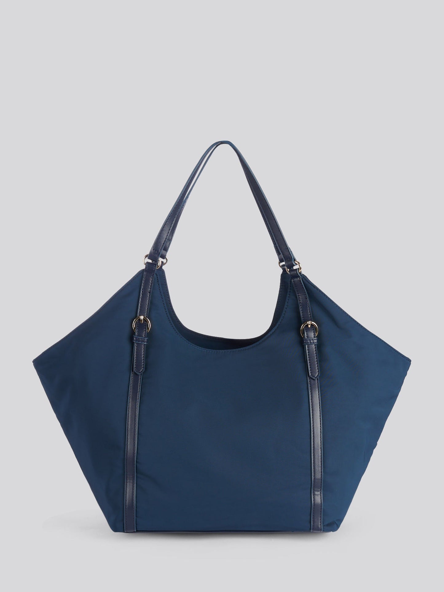 U.S. Polo Assn. Womens Houston Large Double Handle Bag Navy