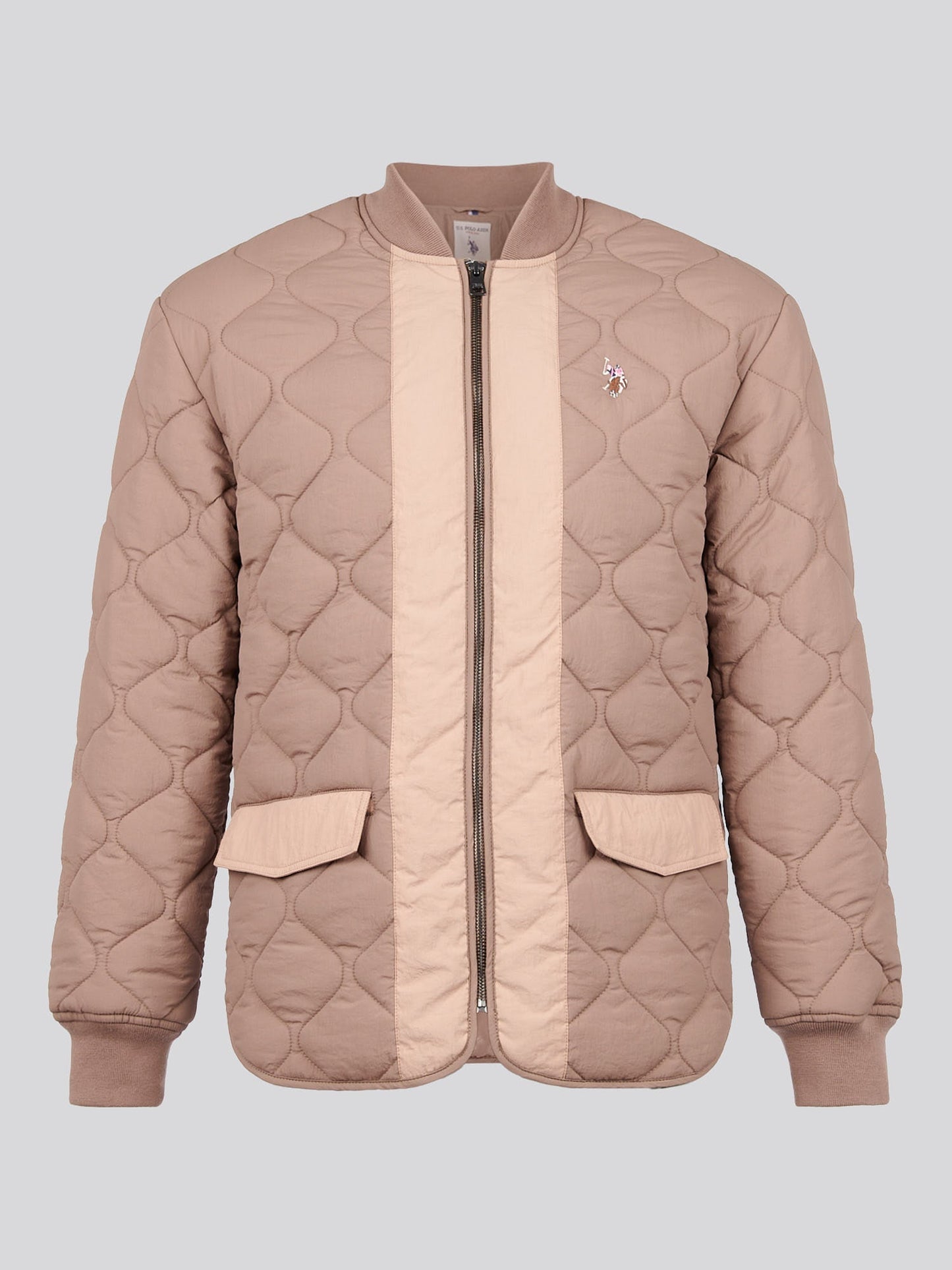 Womens Contrast Bomber Jacket in Leafless Tree