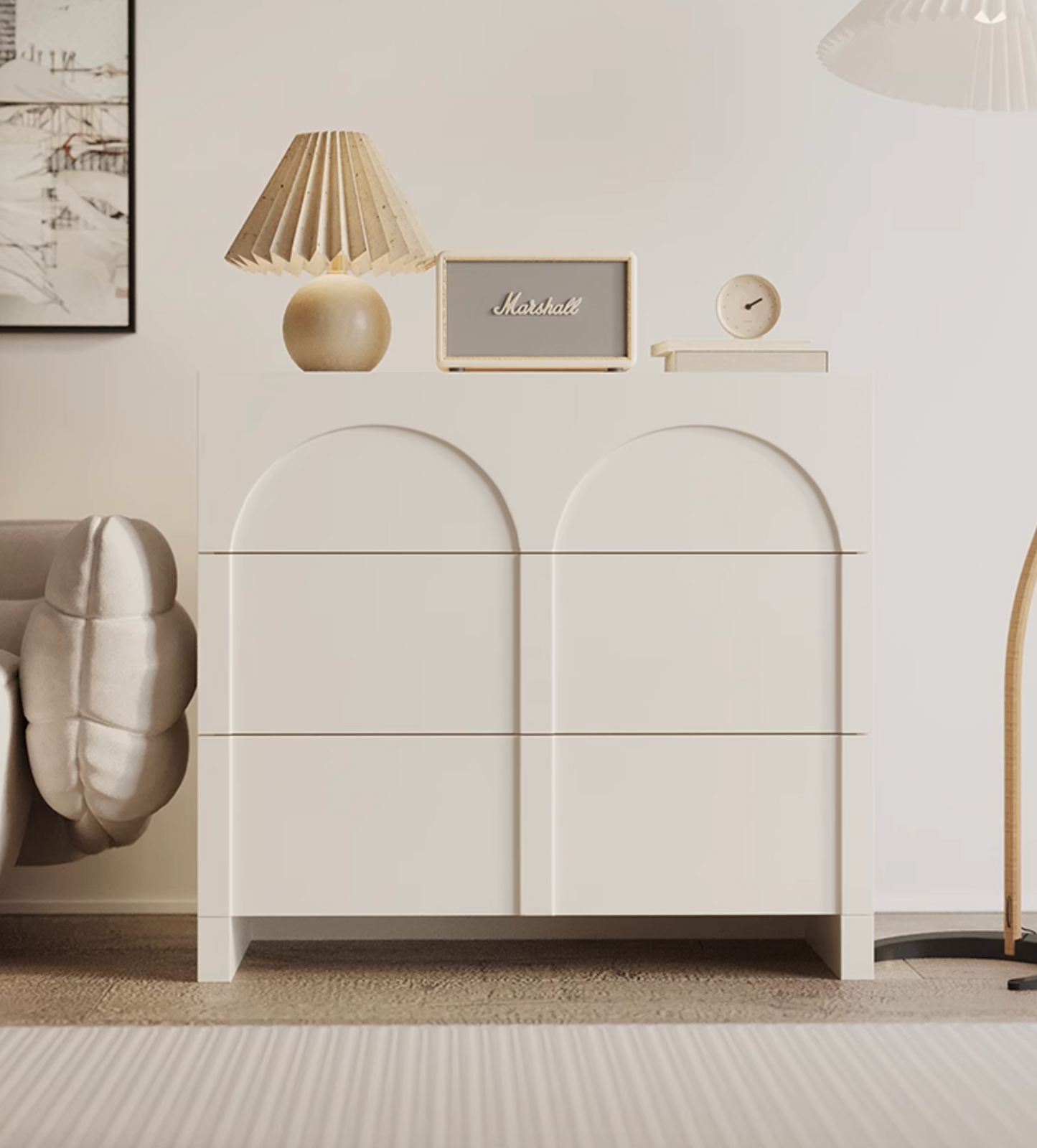 Urban Oasis Cabinet, Cream