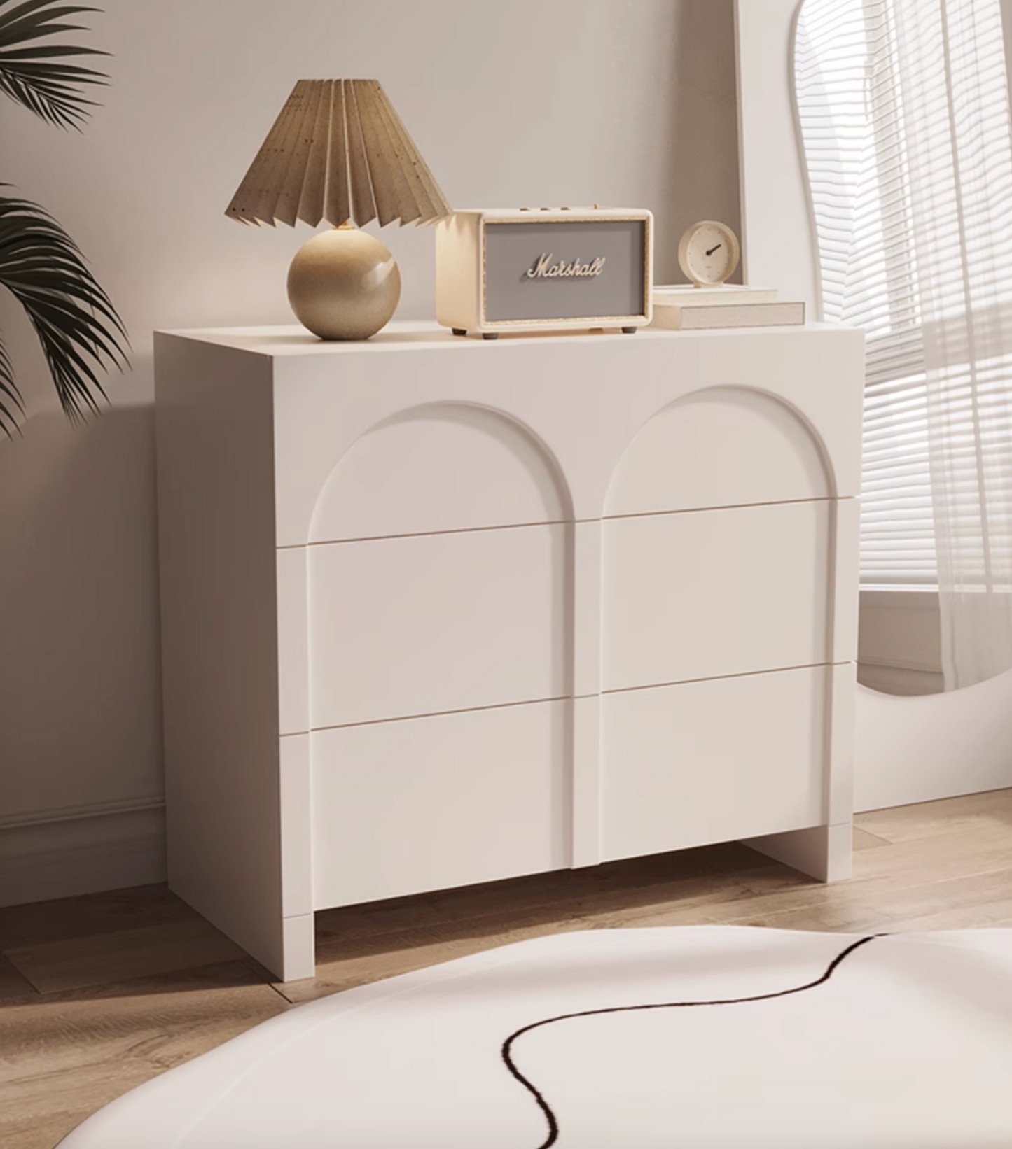 Urban Oasis Cabinet, Cream