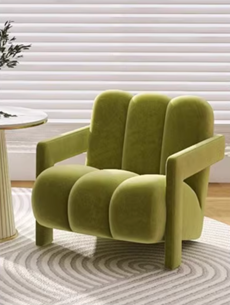 Zenith Armchair, Green