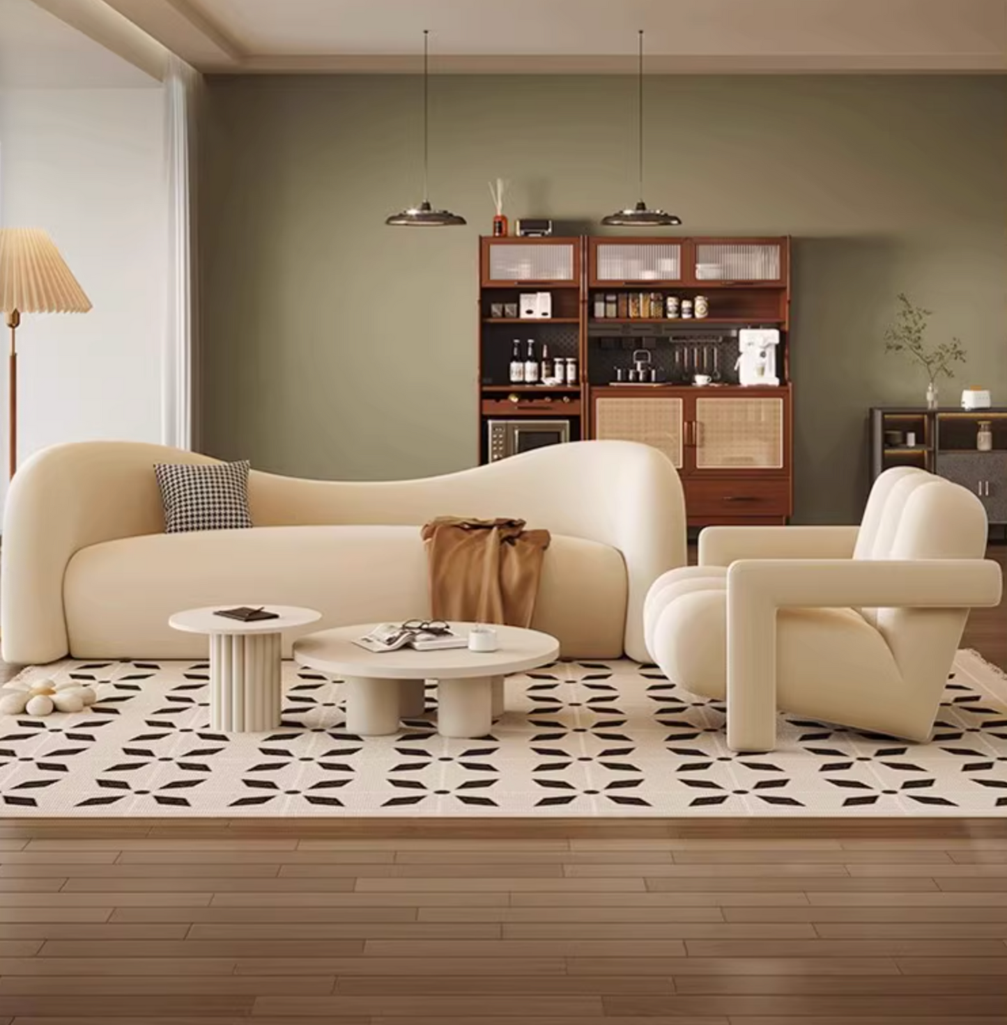 Zenith Armchair, Green