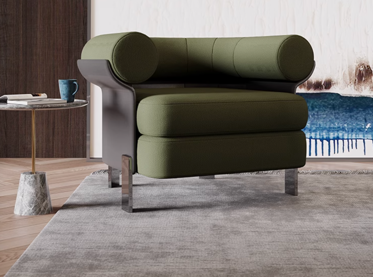 Mason Armchair, Green