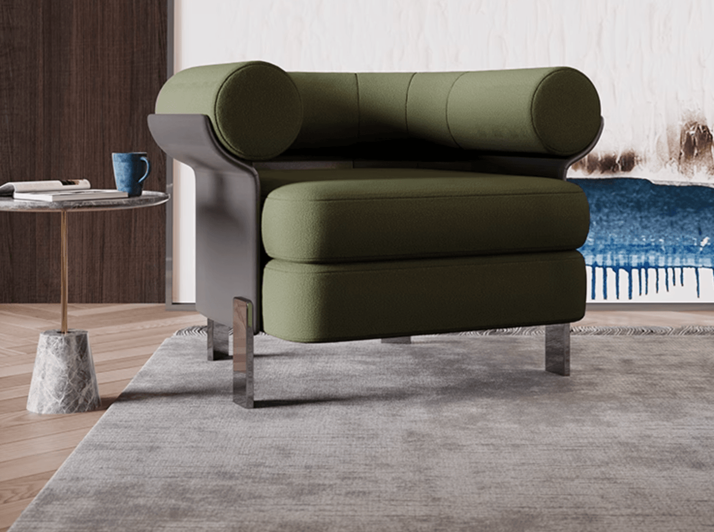 Mason Armchair, Green