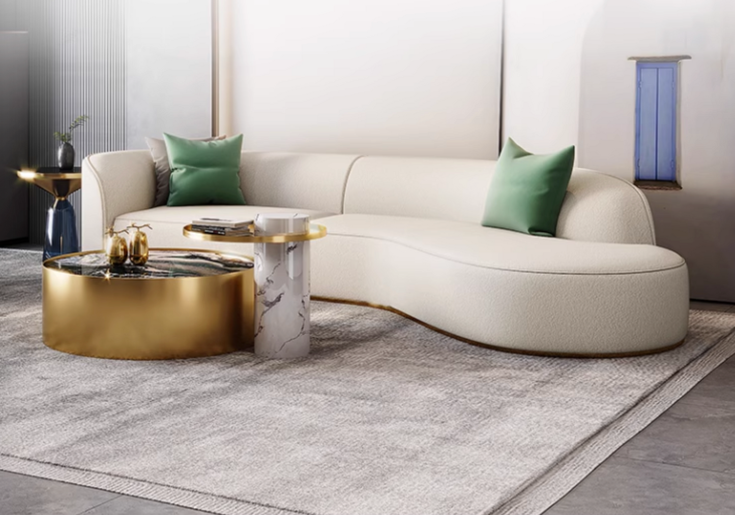 Mason Marble Coffee Table Set