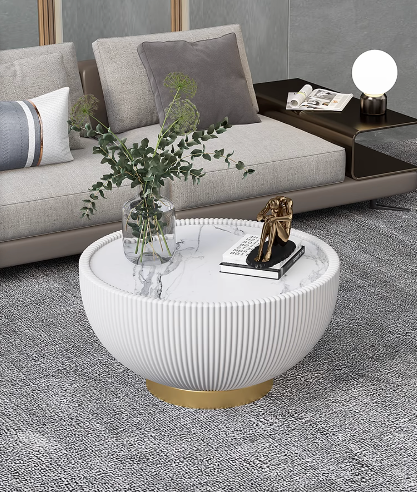 Theo Coffee Table Set, Black