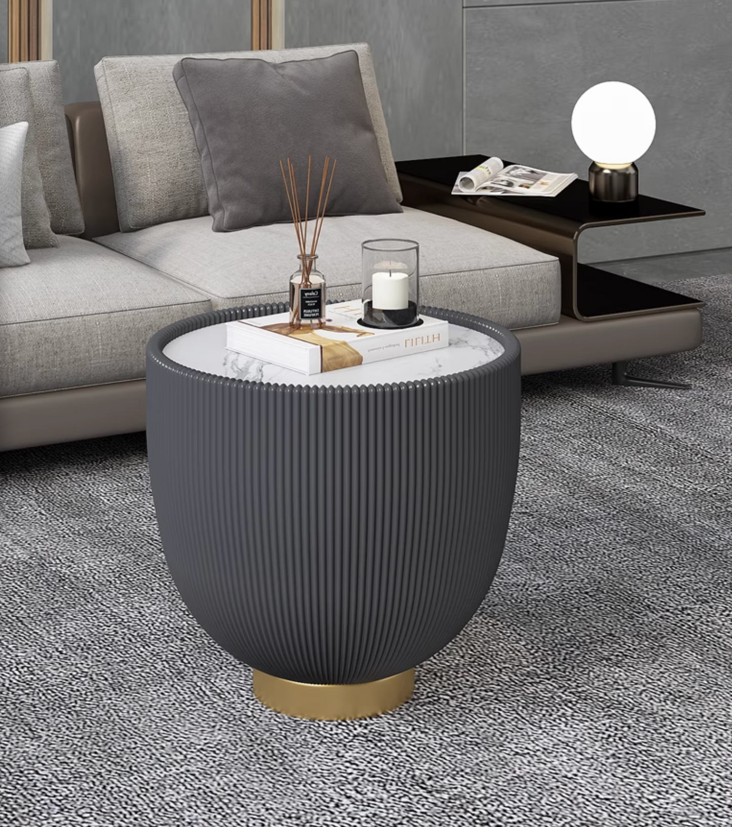 Theo Coffee Table Set, Black