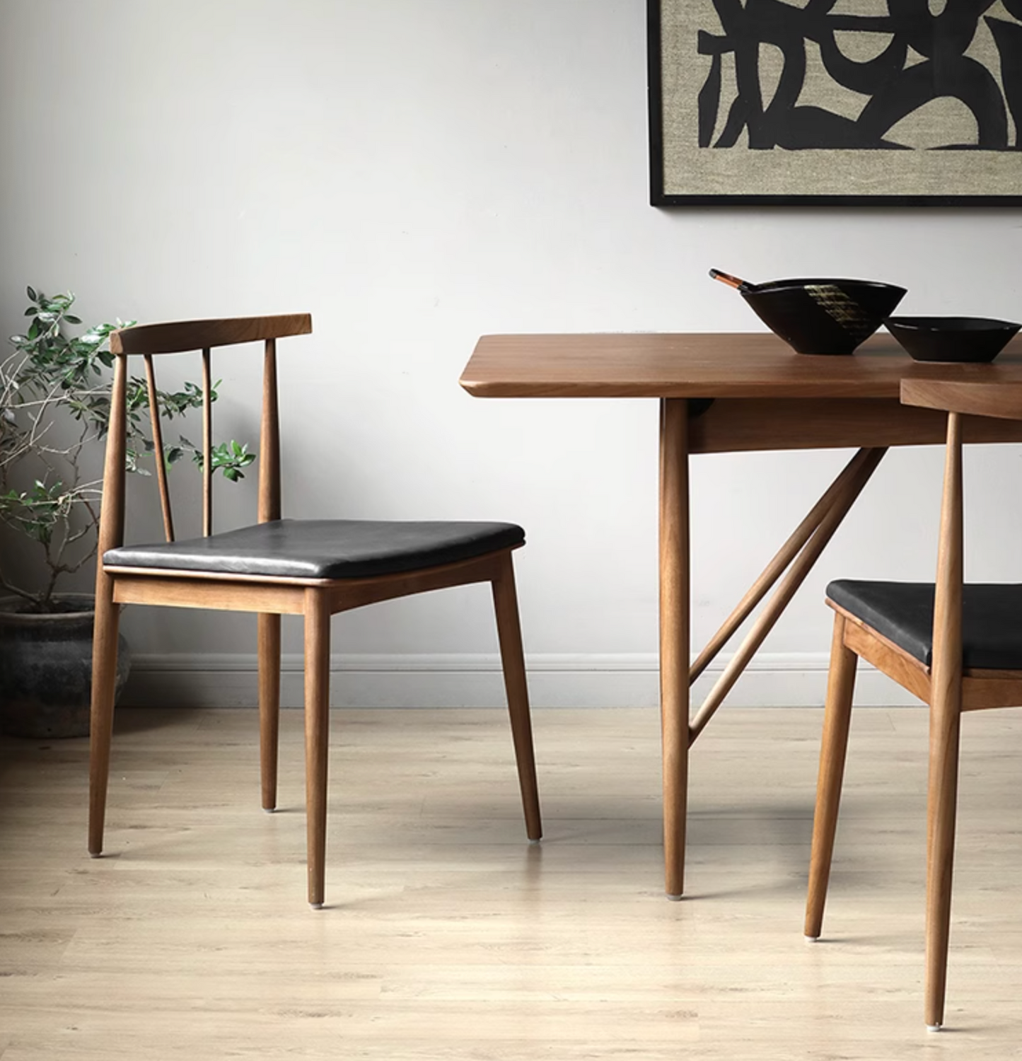 Wyatt Dining Chair, Balck
