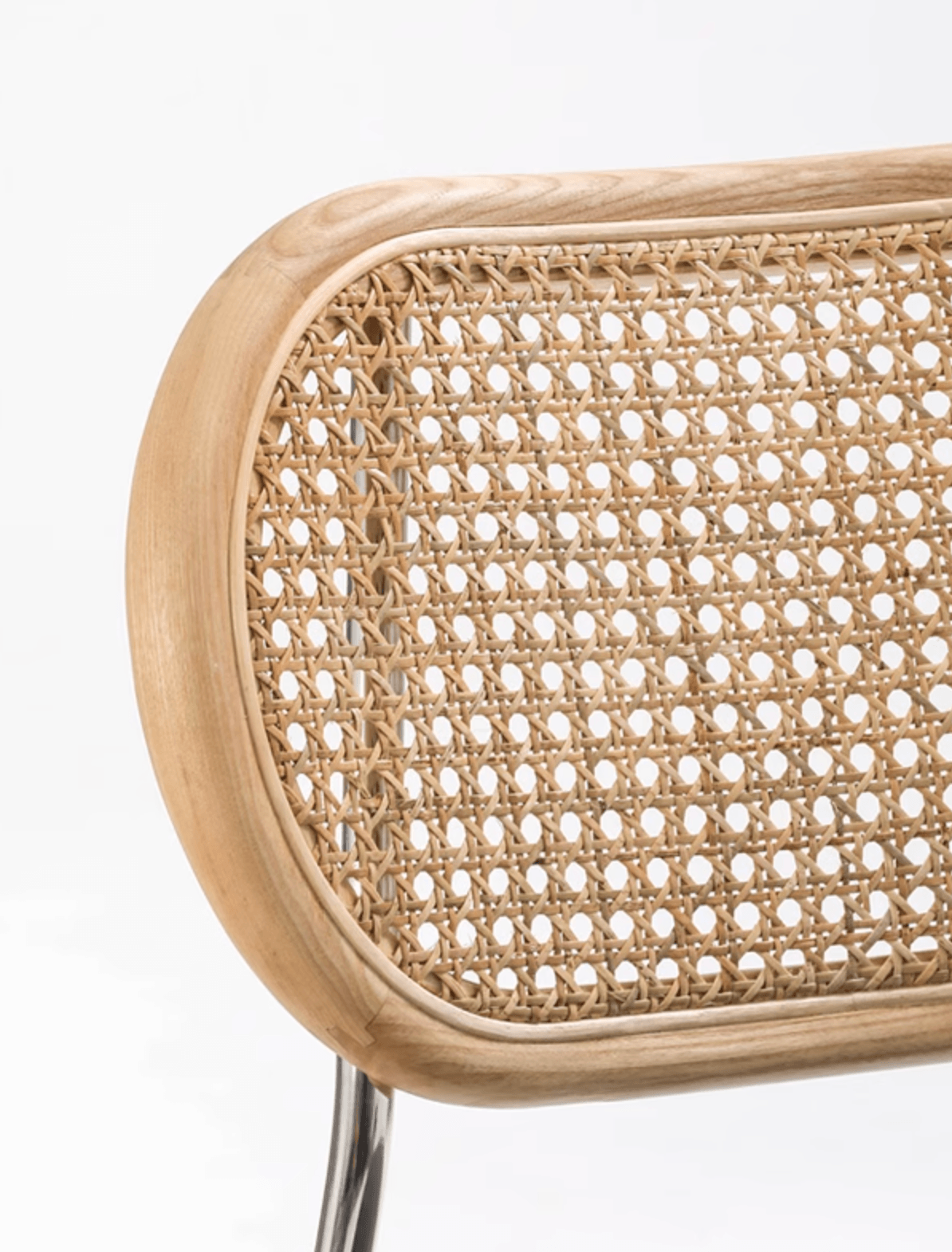Luna Rattan Dining Chair, Oak