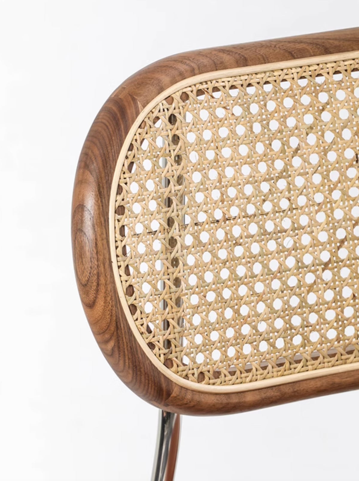 Luna Rattan Dining Chair, Oak