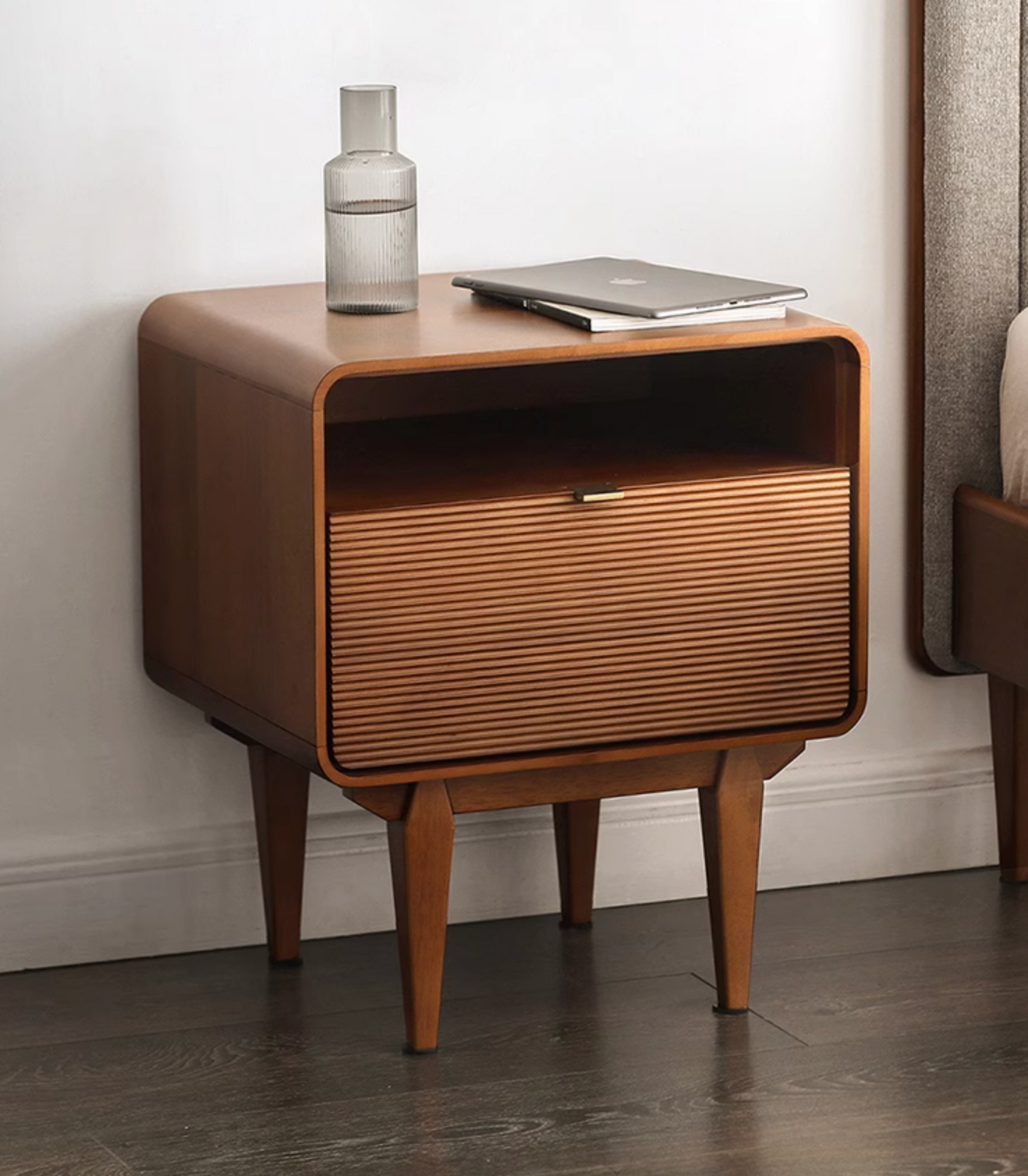 Andre Bedside Table, Wood