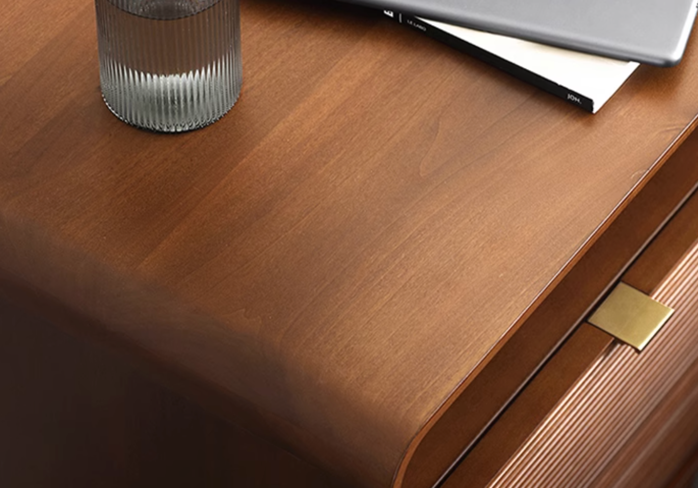 Andre Bedside Table, Wood