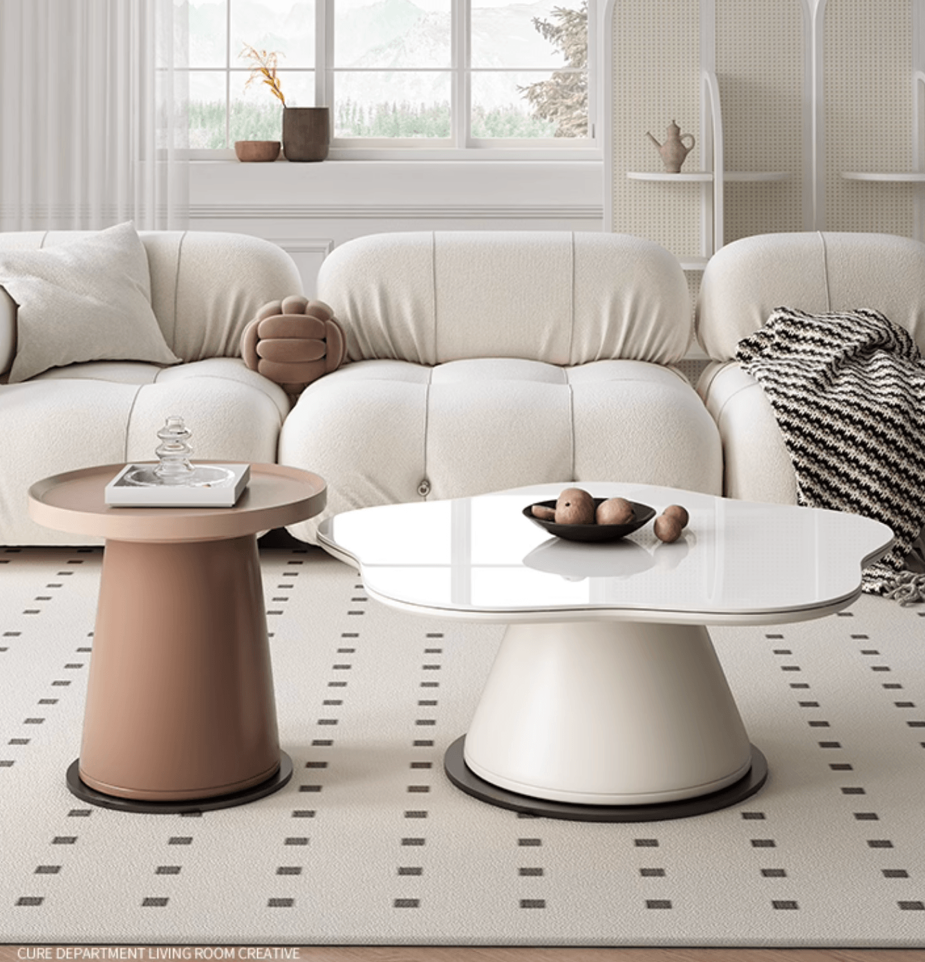 Lynn Blossoms Coffee Table Set