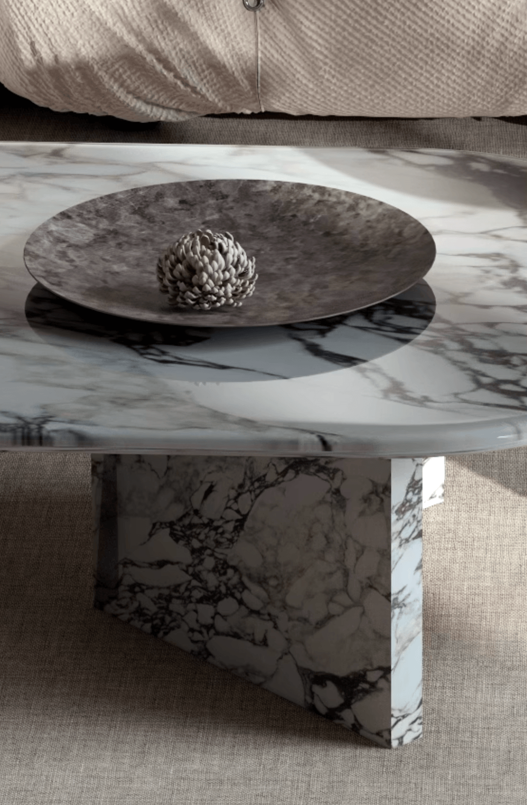 Goliah Coffee Table Set, Marble