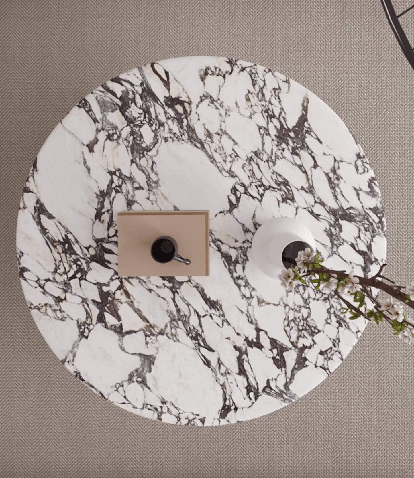 Leanna Coffee Table, Marble