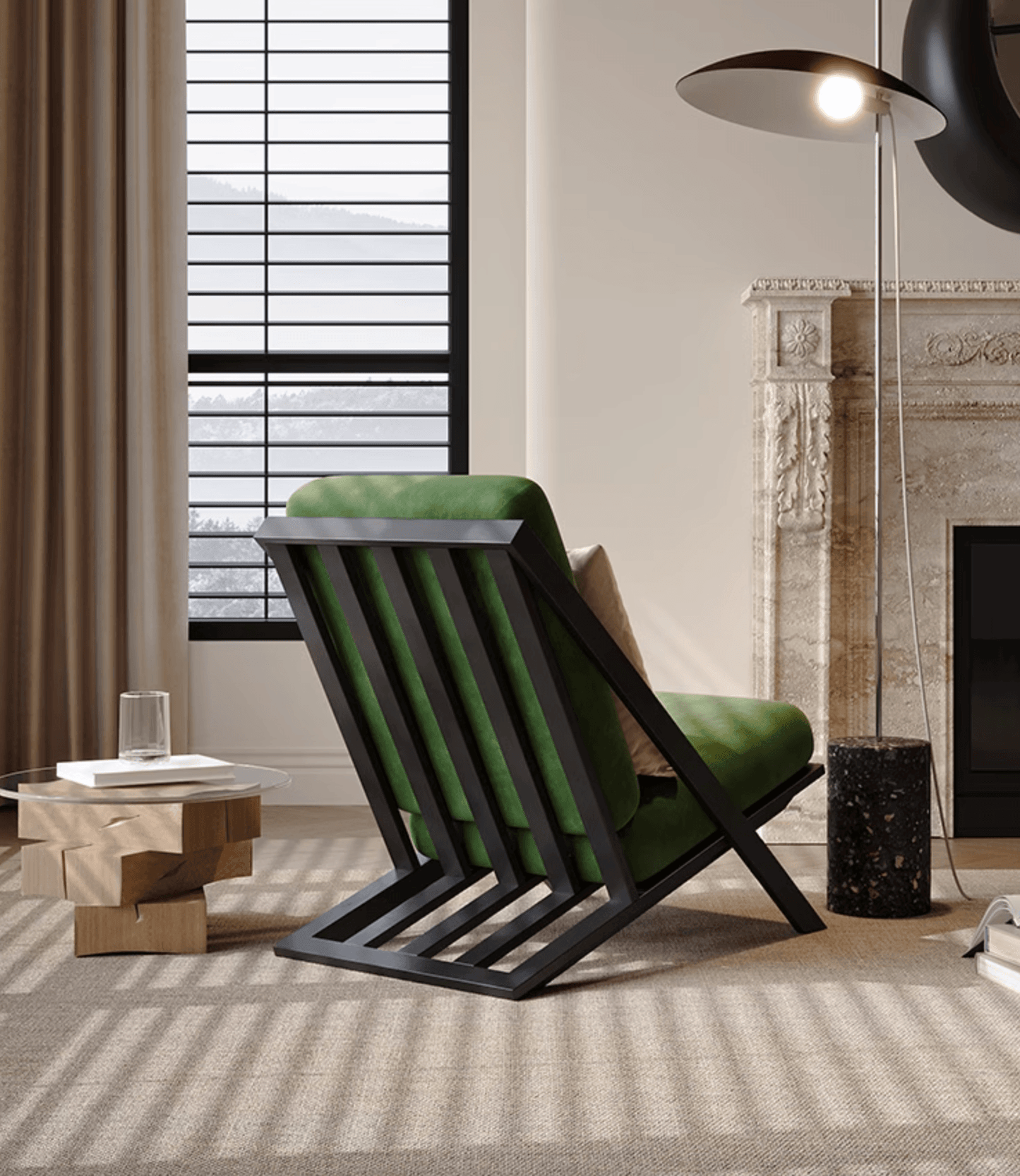 Andrea Armchair, Velvet