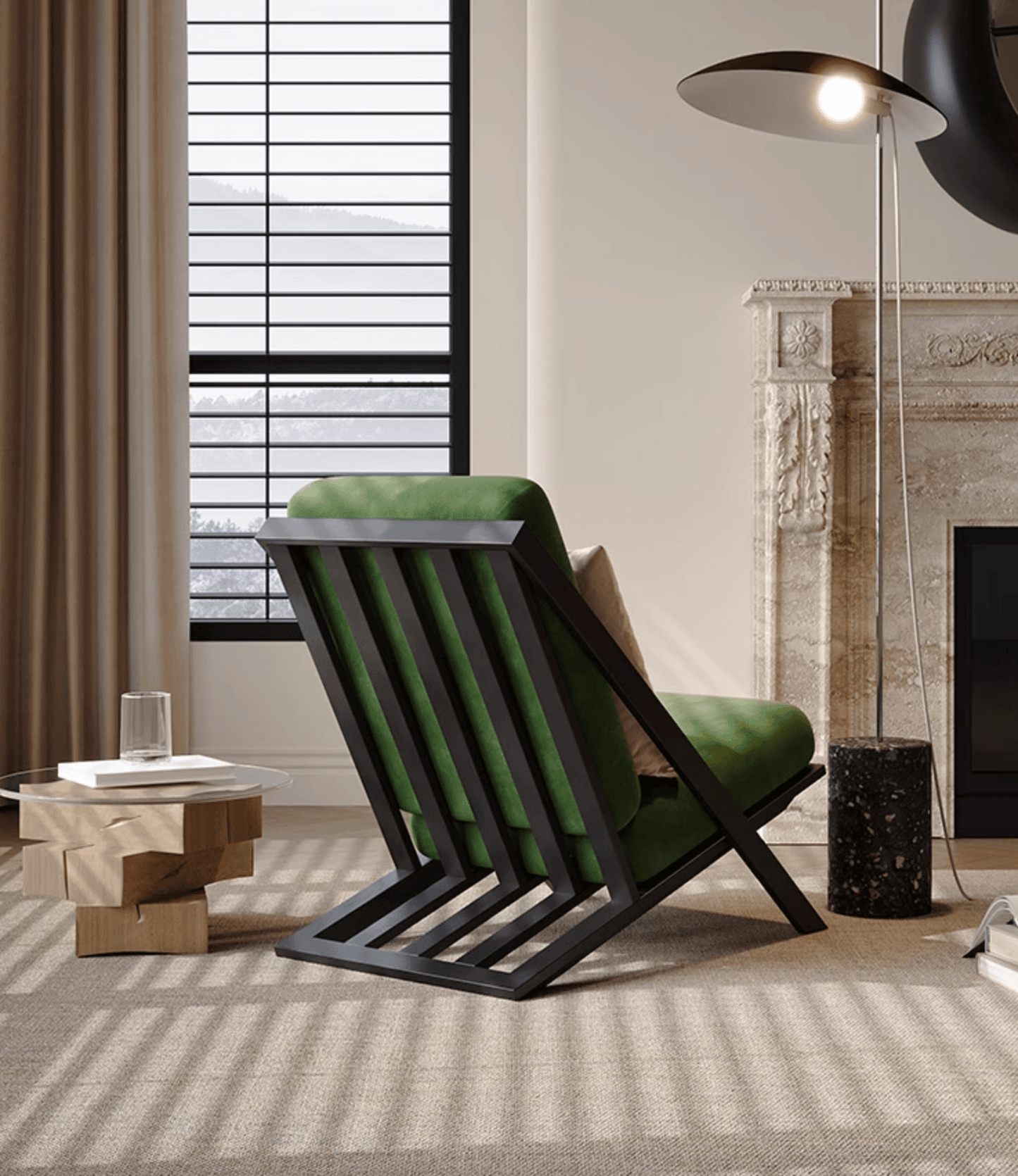 Andrea Armchair, Velvet