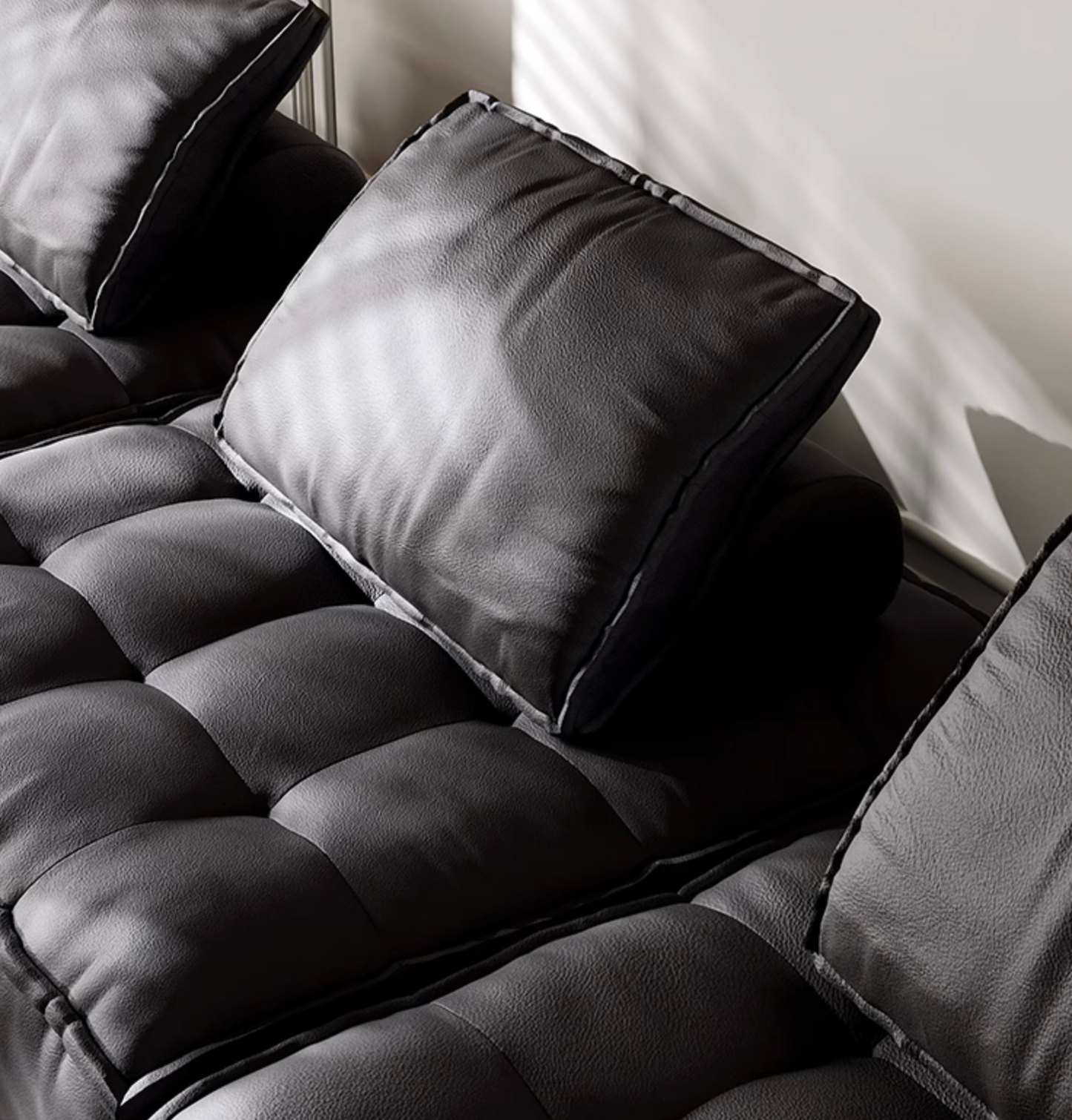 Lani Modular Seater Sofa, Single Seater, Black