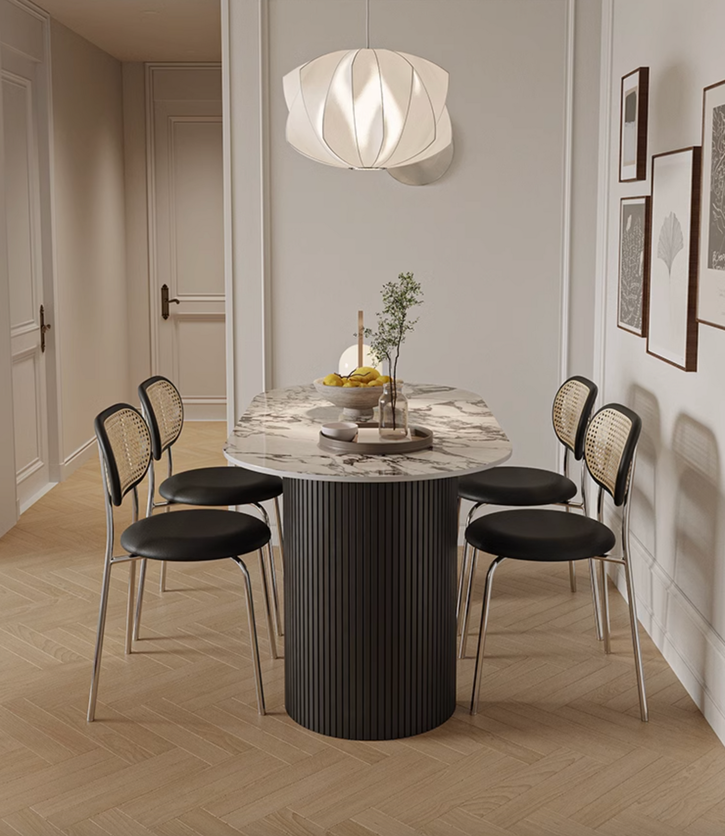 Esther Dining Table, Sintered Stone/Marble