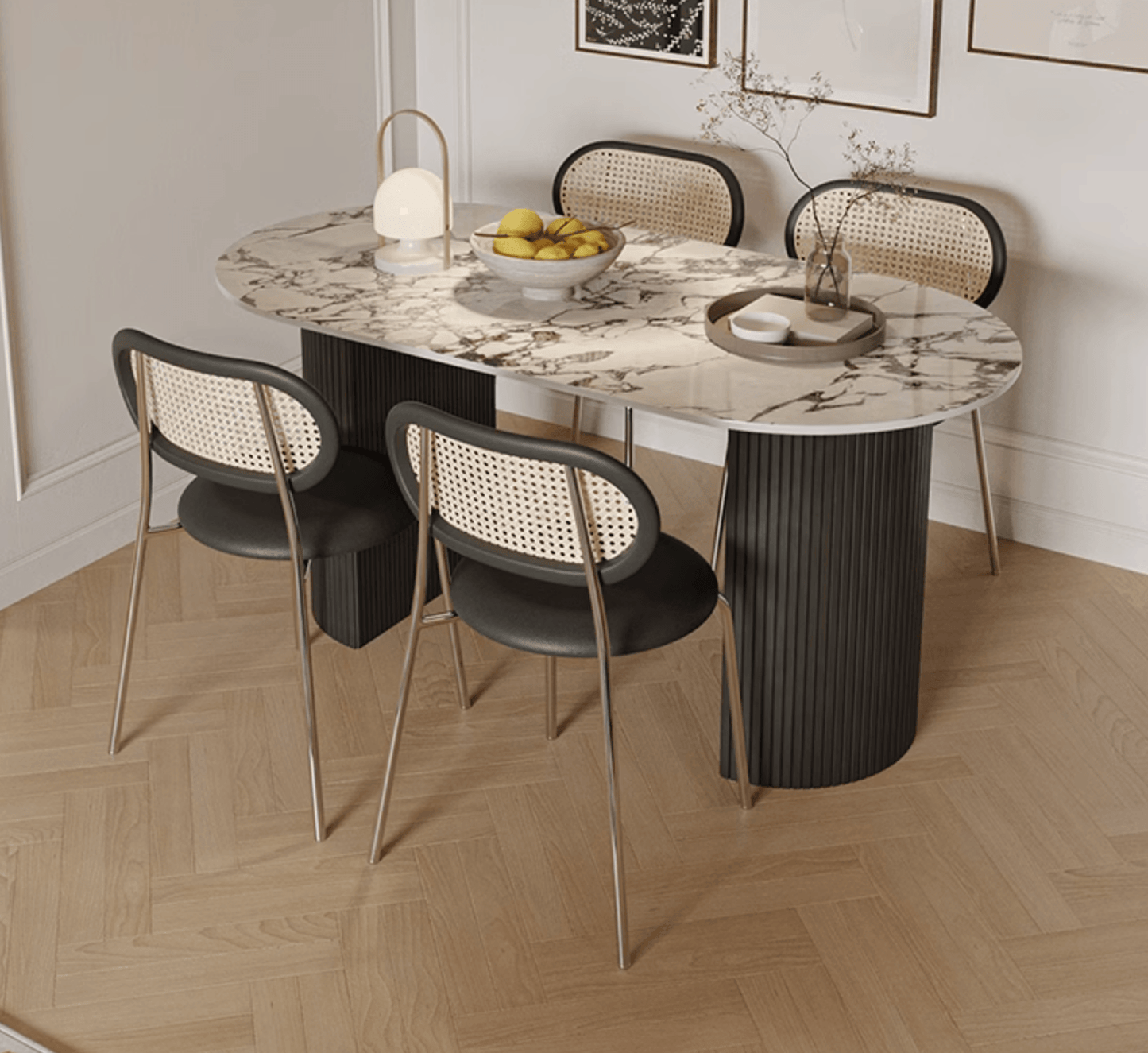 Esther Dining Table, Sintered Stone/Marble