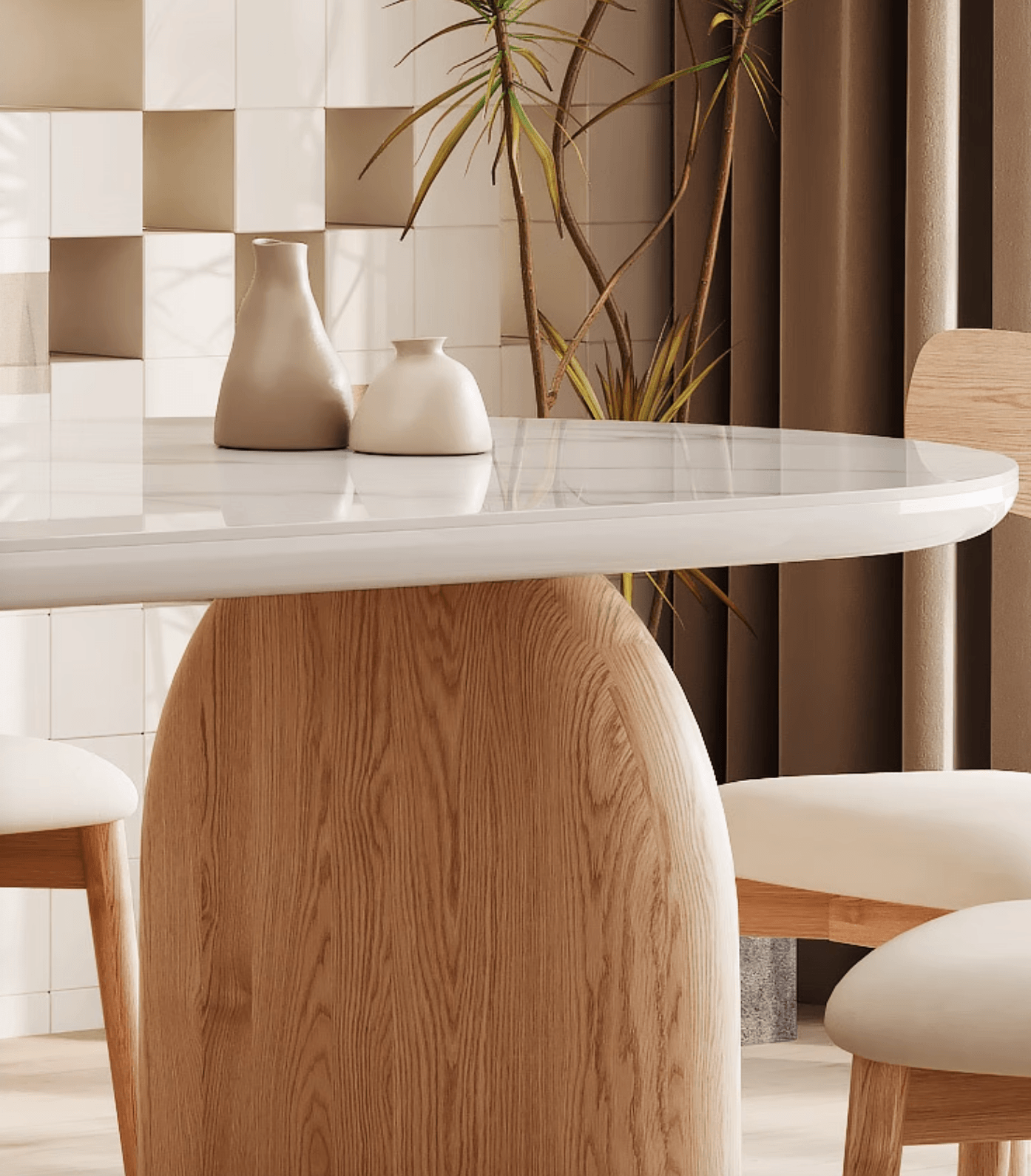 Ellison Dining Table, Sintered Stone