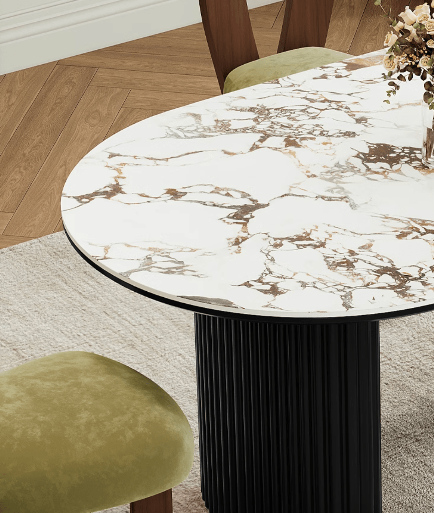 Escobar Dining Table, Sintered Stone