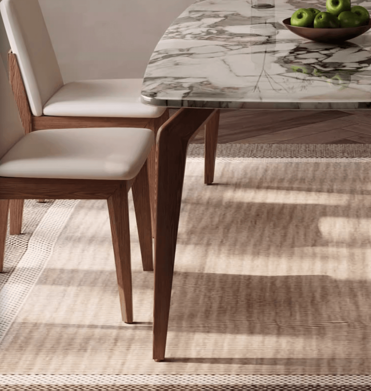Dominic Dining Table, Marble