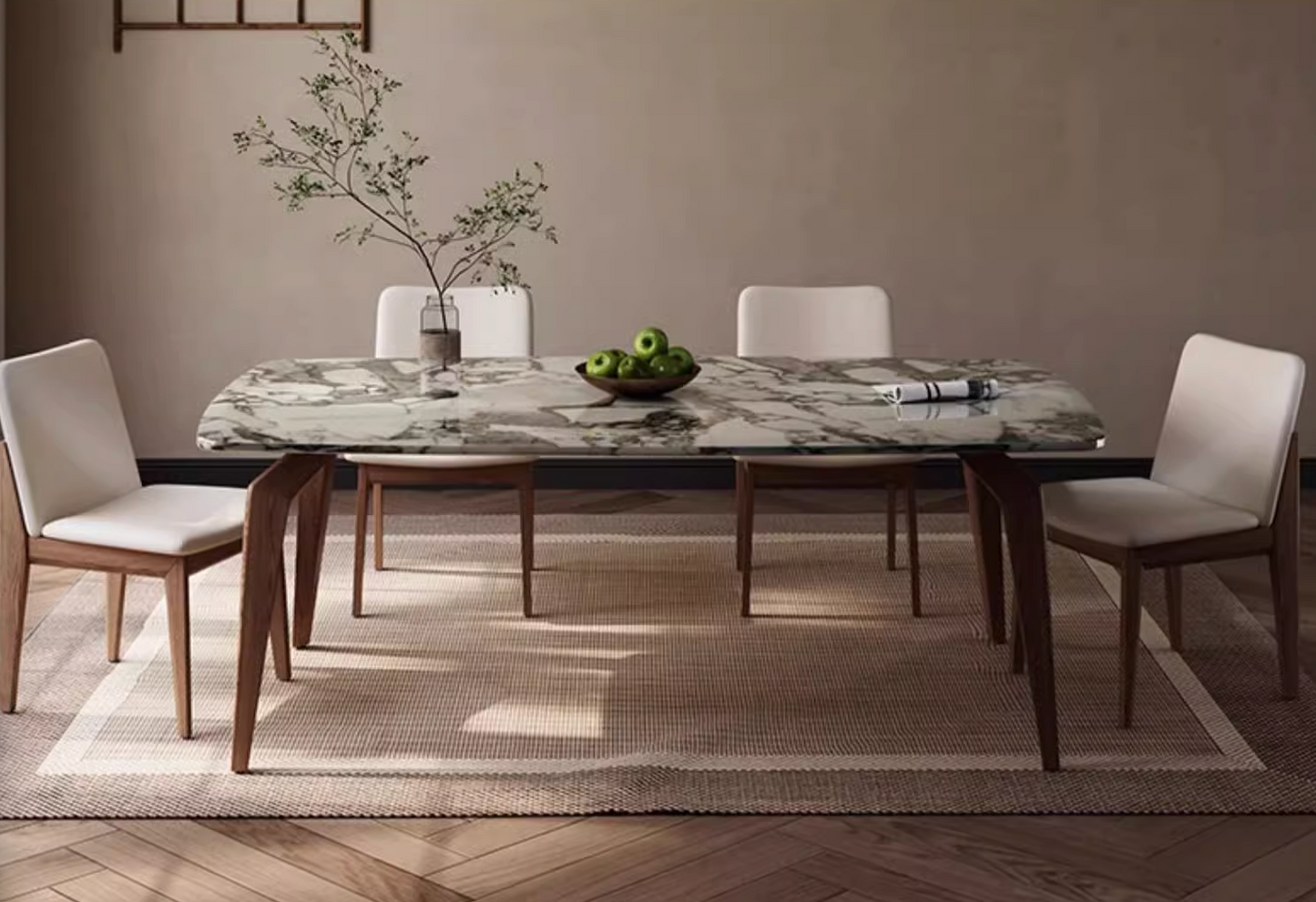 Dominic Dining Table, Marble