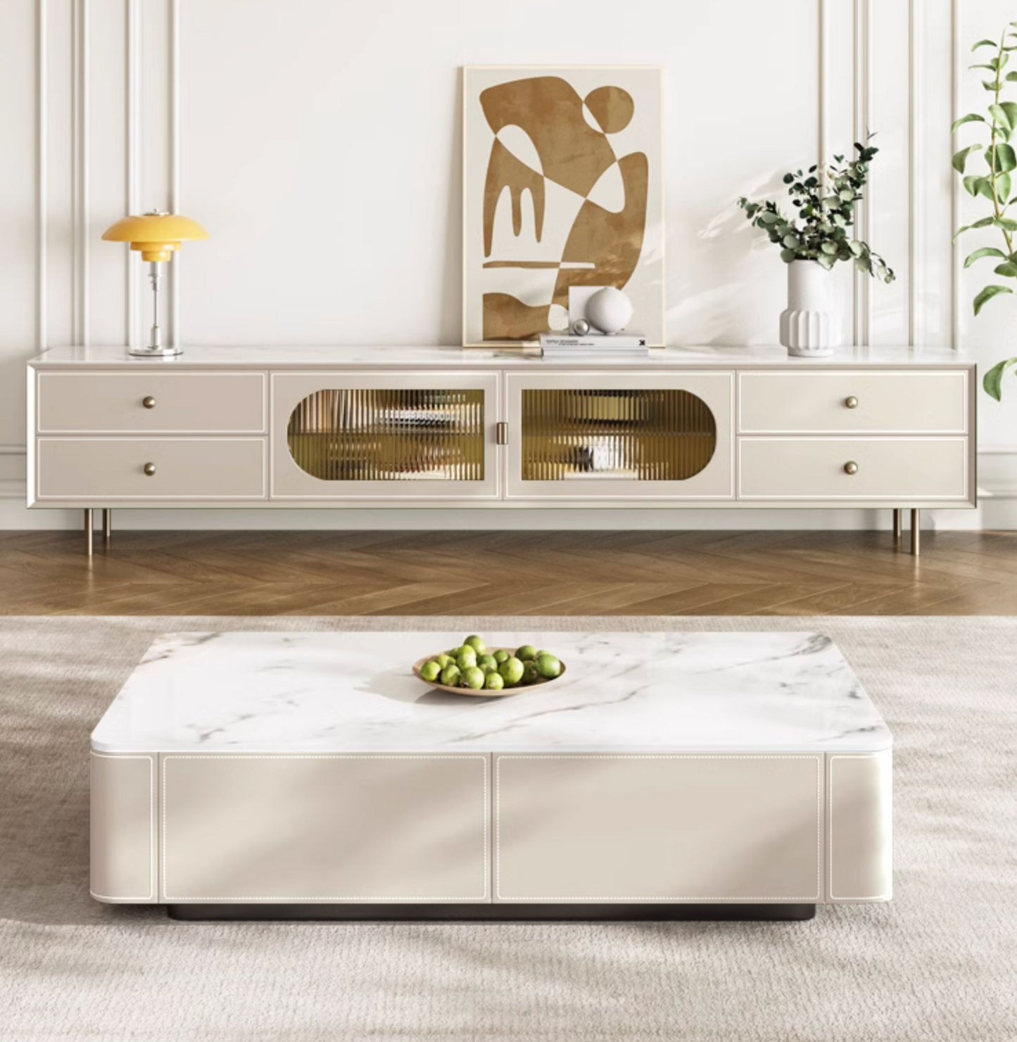 Adelaide TV Stand, Pine Wood
