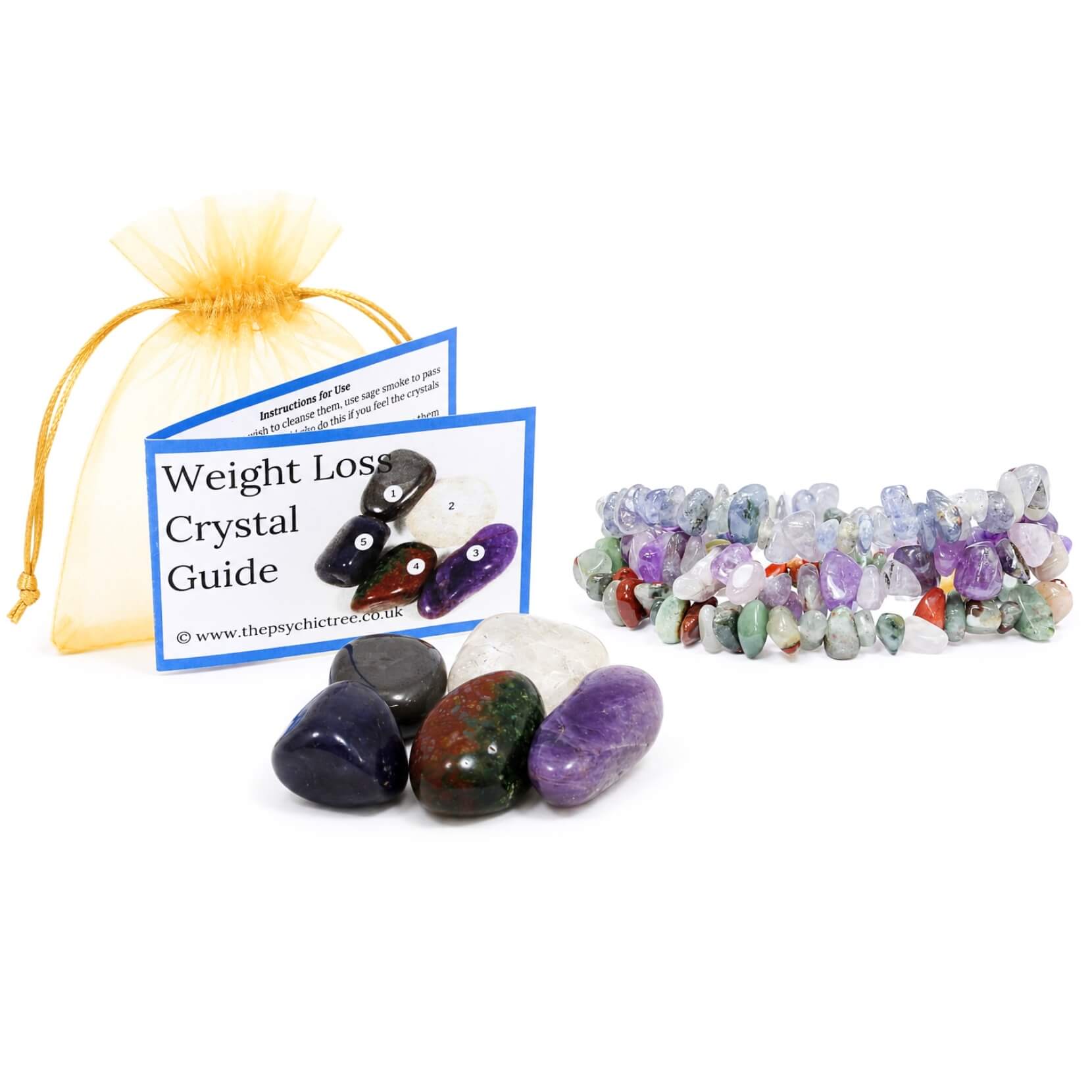 Weight Loss Healing Crystals & Bracelets Collection