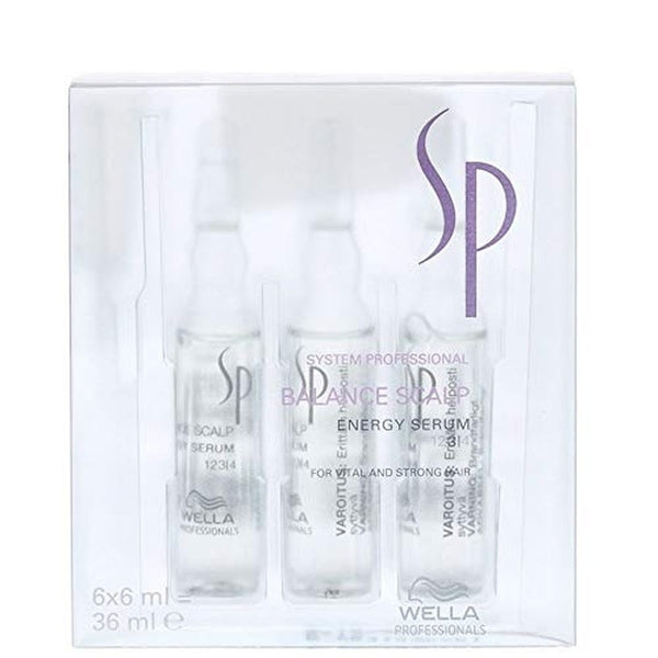 Wella SP Balance Scalp Energy Serum No3 Gift Set 6 x 6ml
