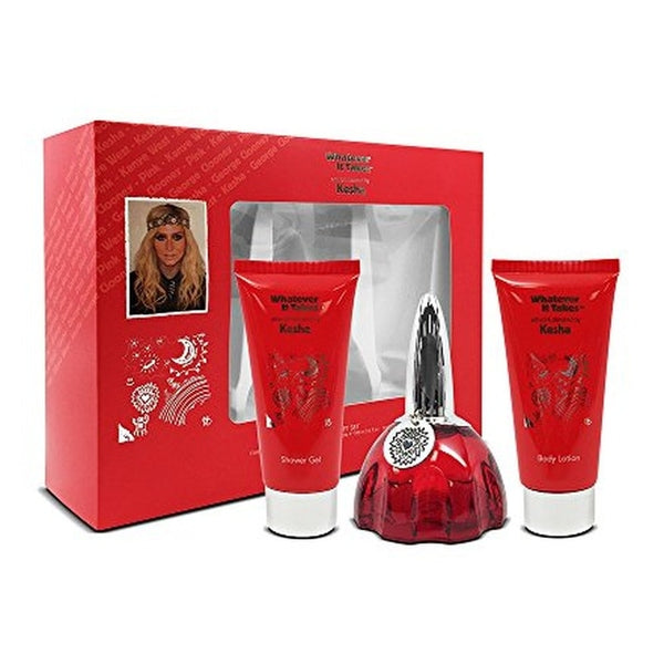 Whatever It Takes Kesha Gift Set 100ml EDP + 100ml Body Lotion + 100ml Shower Gel