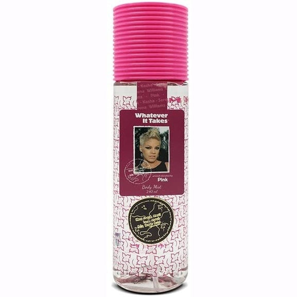 Whatever It Takes Pink Whiff Of Freesia Body Mist 240ml Spray