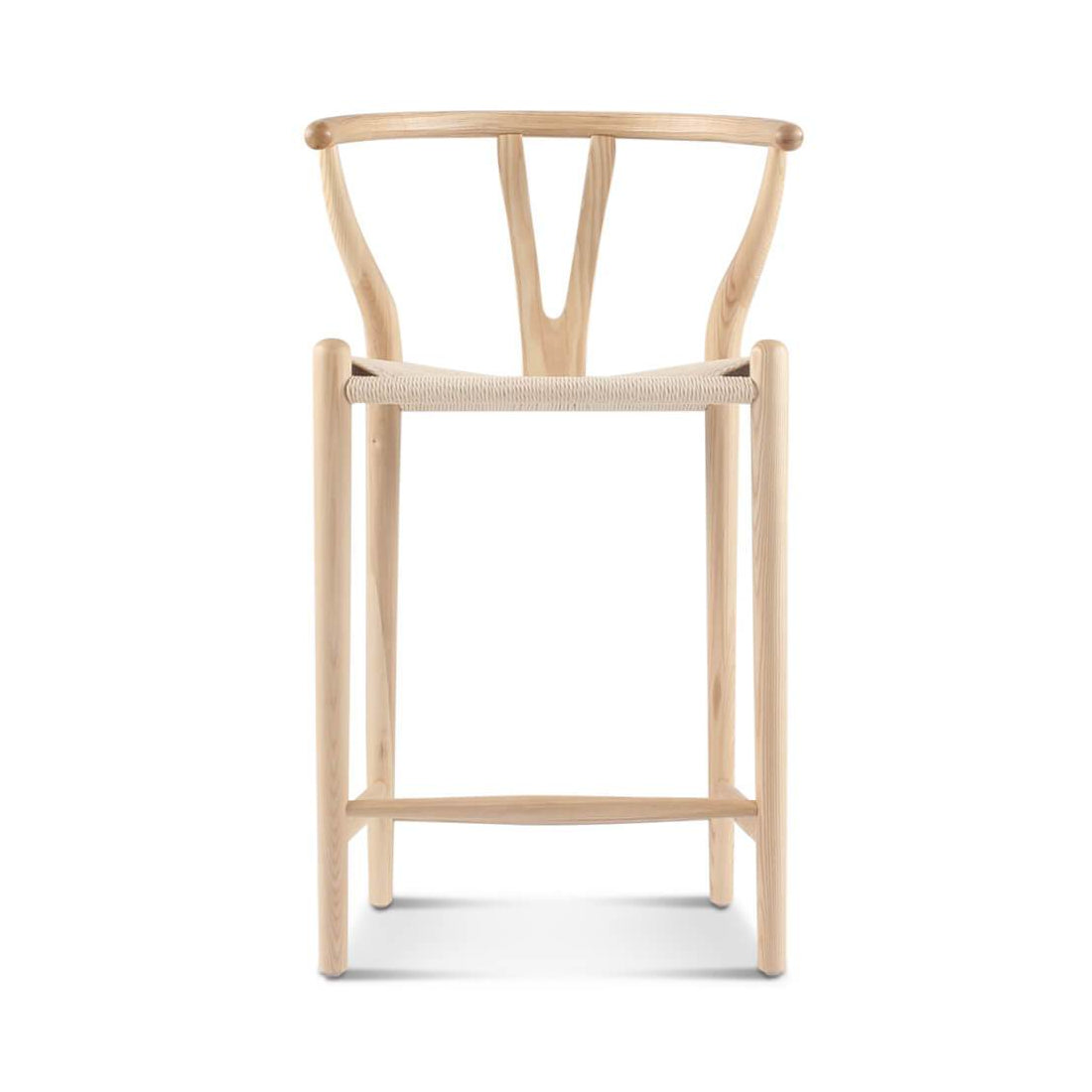 Wishbone Bar Stool Natural Ash