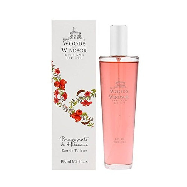 Woods of Windsor Pomegranate & Hibiscus Eau De Toilette 100ml Spray