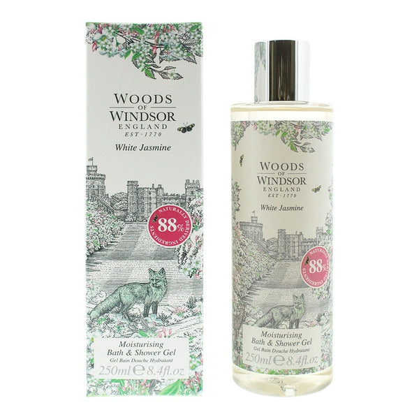 Woods of Windsor White Jasmine Bath & Shower Gel 250ml