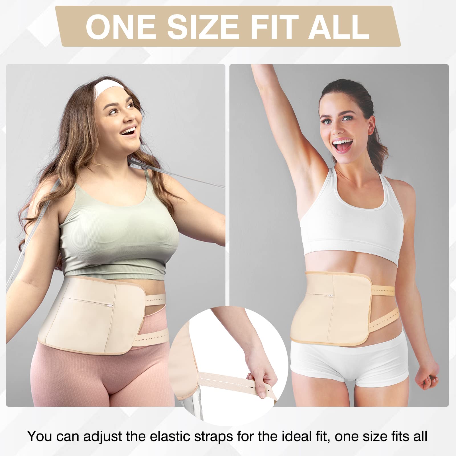 Organic Castor Oil 2 Piece Pack with a Bamboo Body Wrap (Up to 40" Waist)