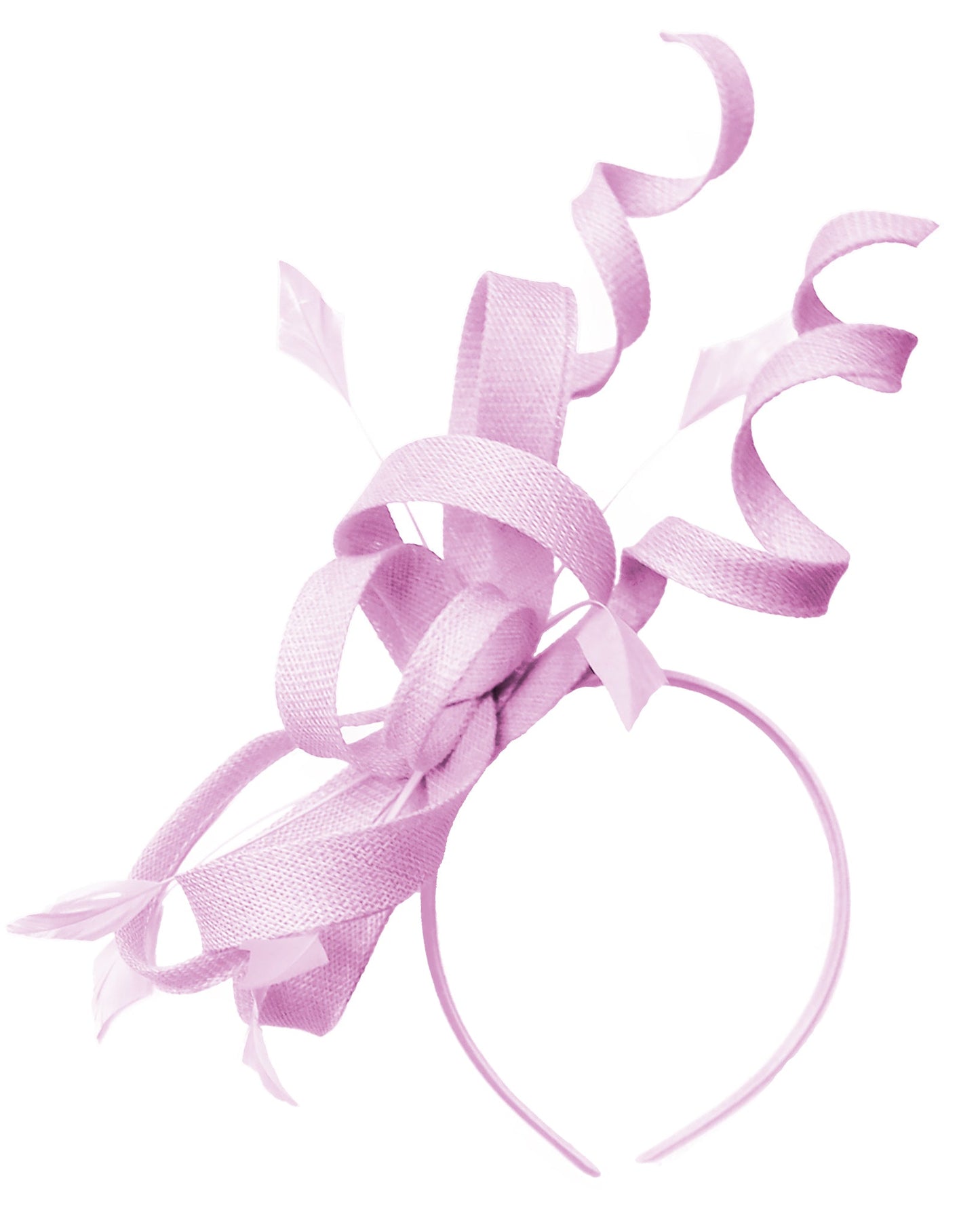 Caprilite Swirl Loop Sinamay Headband Fascinator for Women Wedding Ascot Races