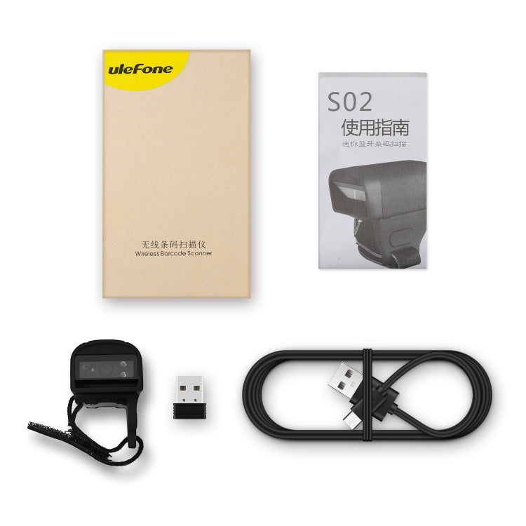 Ulefone uScan RS1 Mini Wireless Bluetooth Ring Scanner (Black)