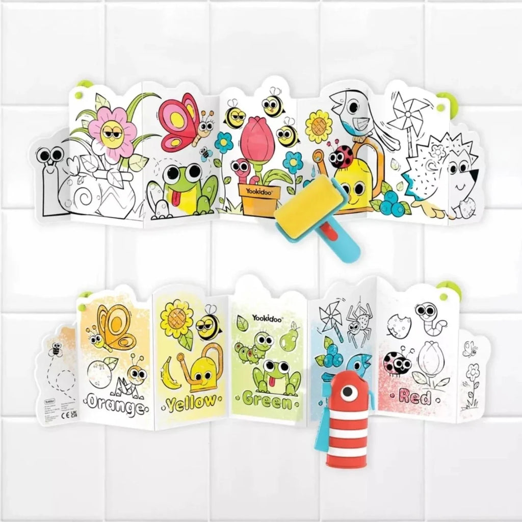 Yookidoo Spray 'N' Roll Magic Bath Book